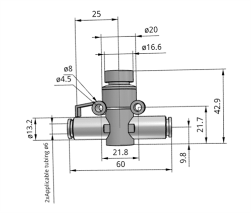 Van điều chỉnh tốc độ khí nén SMC AS3002F-06A